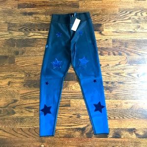 ULTRACOR x SOUL CYCLE ombré velvet star leggings